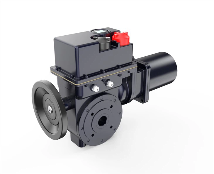 90 Degree Electric Air Dust Damper