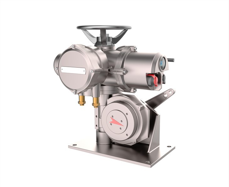 Quarter Turn Actuator Of Power Plant