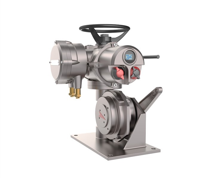 Quarter Turn Actuator Of Power Plant
