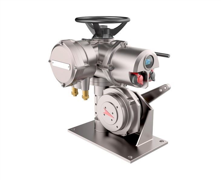 Quarter Turn Actuator Of Power Plant