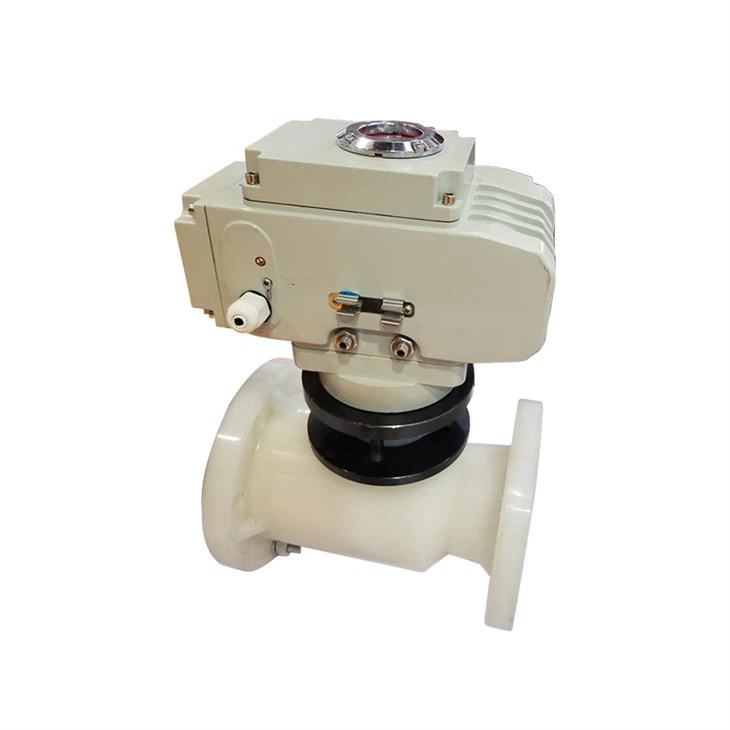 Pvc Flange End Motorized Ball Valve