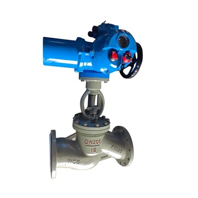 Katup Industri Globe Bahan Bakar Listrik yang Digerakkan