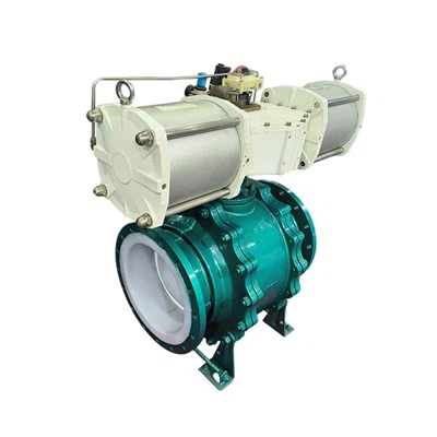 DN350 WCB Pneumatik PTFE Ball Valve