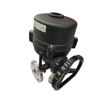 Katup Aktuator Listrik ON-OFF Katup Bola Bermotor