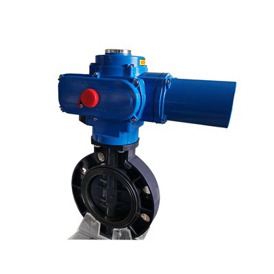 Katup Kupu-Kupu UPVC Bermotor D971X-10S
