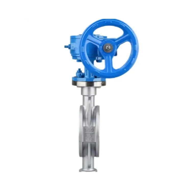 304 Stainless Steel Turbine Wafer Butterfly Valve