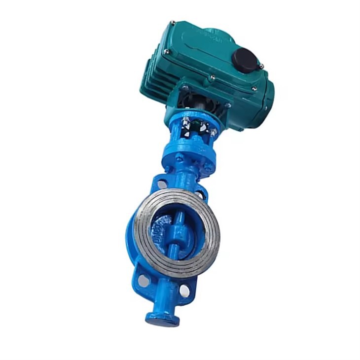 Electric Actuator Metal Seal Butterfly Valve