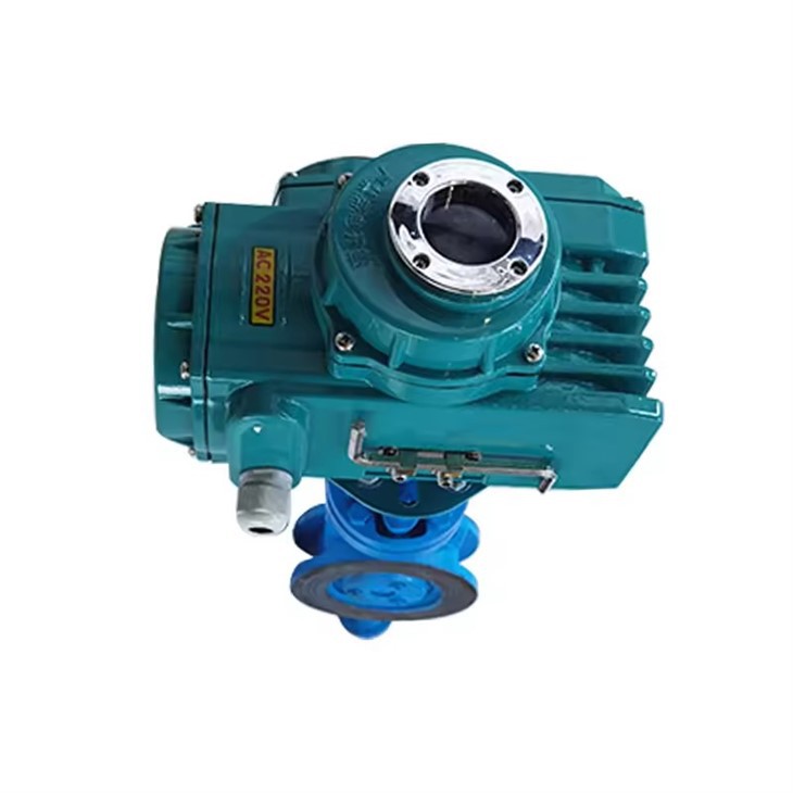 Electric Actuator Metal Seal Butterfly Valve