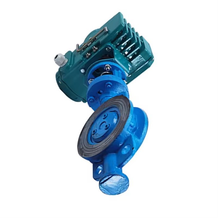 Electric Actuator Metal Seal Butterfly Valve