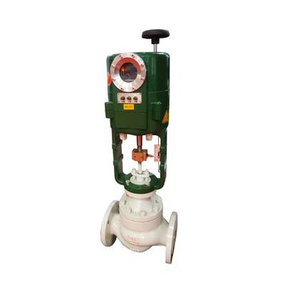Aktuator Listrik Putaran Linier Katup Kontrol DN65